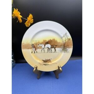 Vintage Royal Doulton Made in England Hunting Scene (John Peel) Salad Plate
